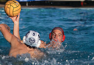 boys playing water polo