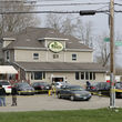 scene of a deadly shooting at Somers House Tavern
