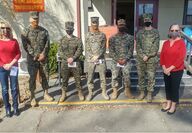 marines presented with gifts