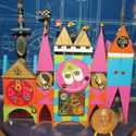 scale model of “It’s a Small World” facade