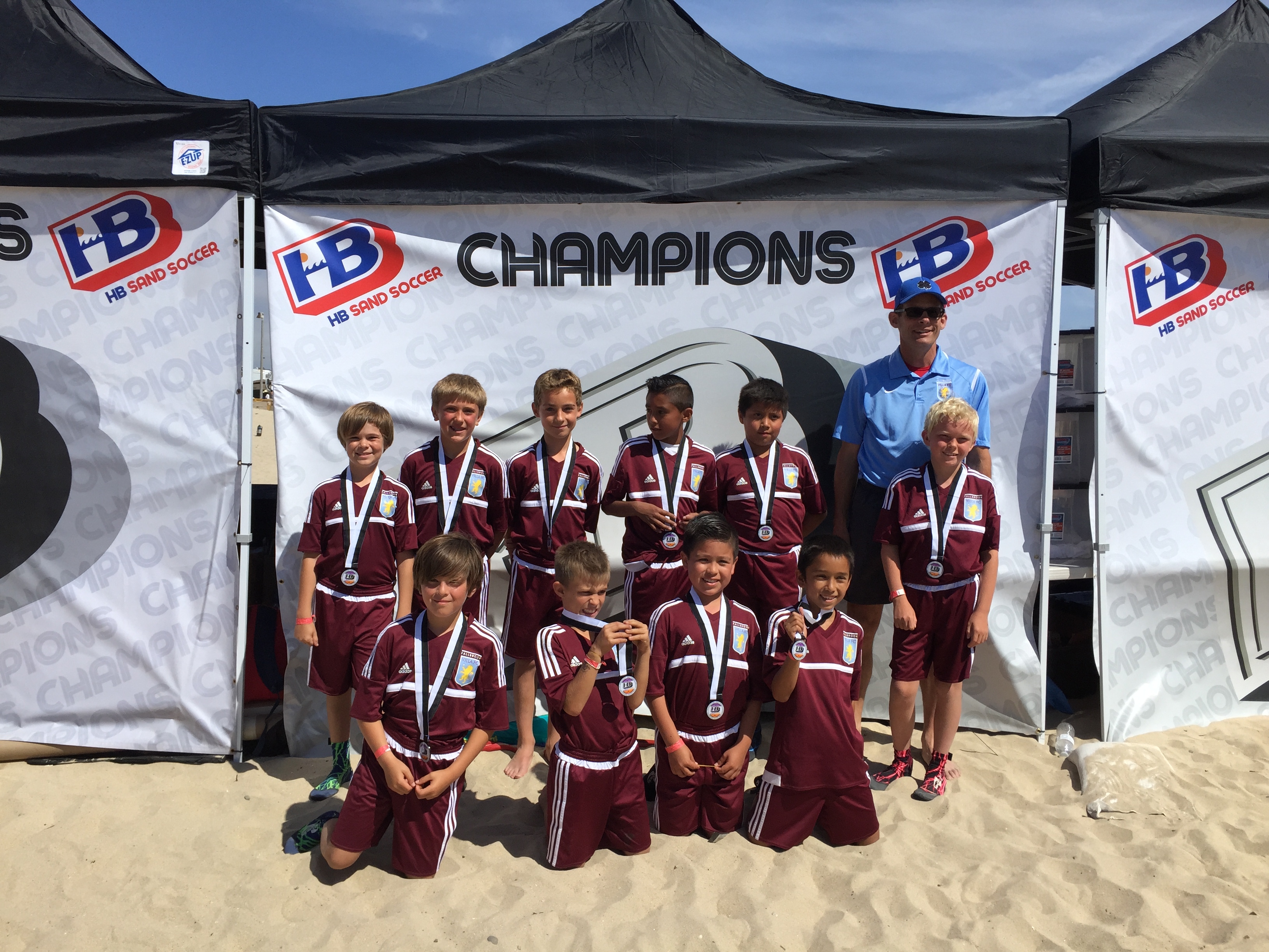 Villa BU11 Elite win Huntington Beach Sand Soccer Tournament Village News